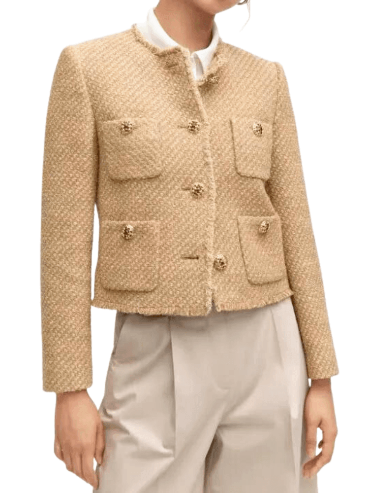 Tweed Jacket Women's - In 6 Colors! -, Jackets , Drestiny , Australia, Black, Brown, Green, Jackets, L, Light Green, M, New Zealand, Red, S, United Kingdom, United States, White, XS , Drestiny , www.shopdrestiny.com