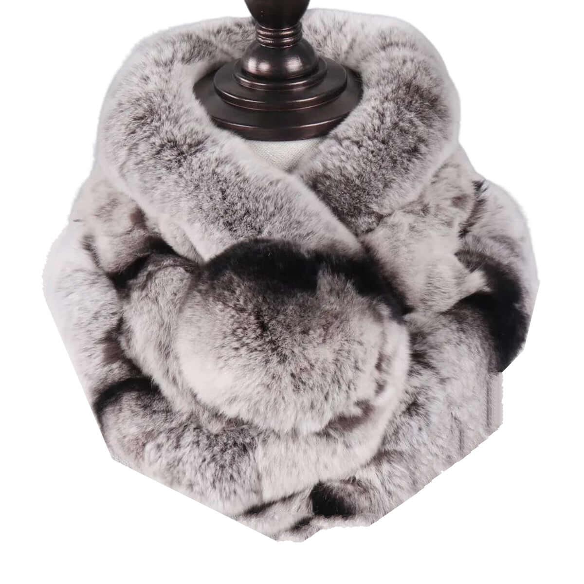 Winter Natural 100% Rex Rabbit Fur Ring Scarves For Women -, Scarves , Drestiny , Australia, Beige, Bisque, Black, Blue, Blue Grey, Brown, Canada, Dark Grey, Dark Pink, FR, Gender_Women, Grey, Khaki, New Zealand, Orange, Pink, Purple, Scarves, Silver, United Kingdom, United States, White, Wine Red , Drestiny , www.shopdrestiny.com