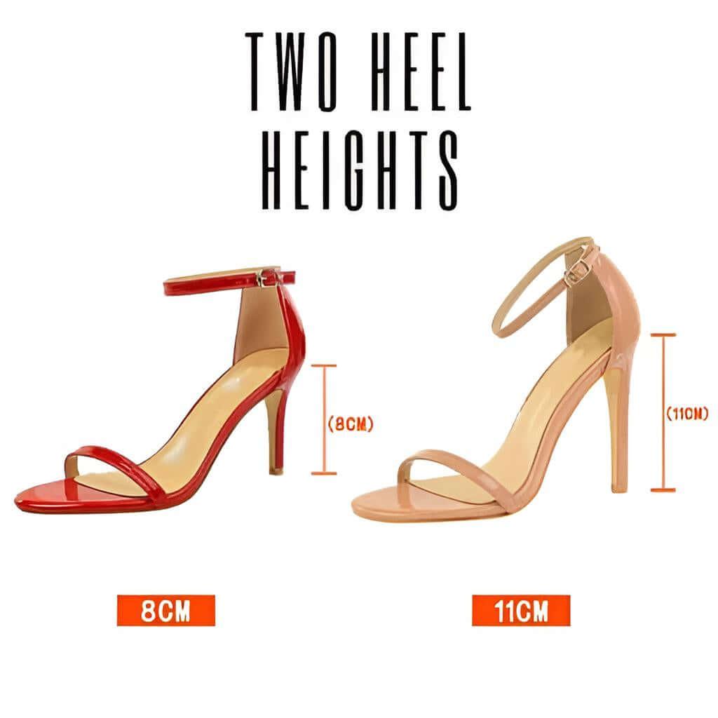 Women's 3-4" Strappy Heels - In Many Colors and Styles! -, Heels , Drestiny , 4, 5, 6, 6.5, 7.5, 8.5, 9, Australia, Black, Blue, Canada, Grey, Heels, Khaki, Light Brown, New Zealand, Nude, Pumps, Red, Sandals, United Kingdom, United States, White , Drestiny , www.shopdrestiny.com