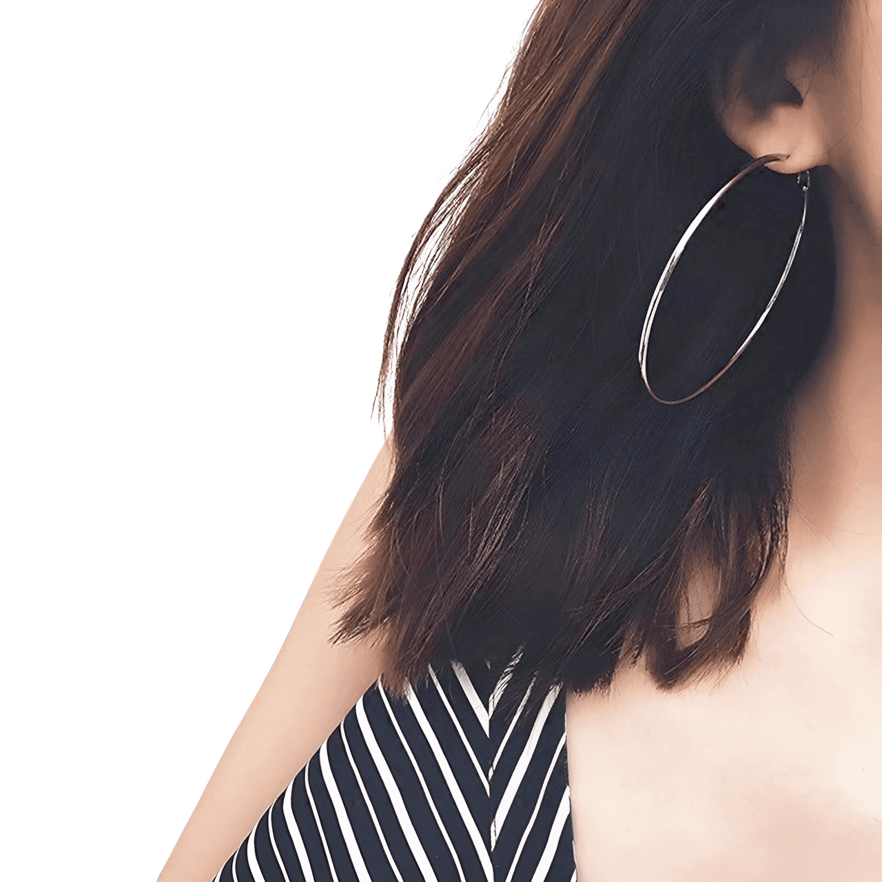 Women's Big Hoop Earrings - 4 Sizes Available! -, Earrings , Drestiny , Australia, Black, Canada, Earrings, Gender_Women, Gold, New Zealand, Silver, United Kingdom, United States , Drestiny , www.shopdrestiny.com