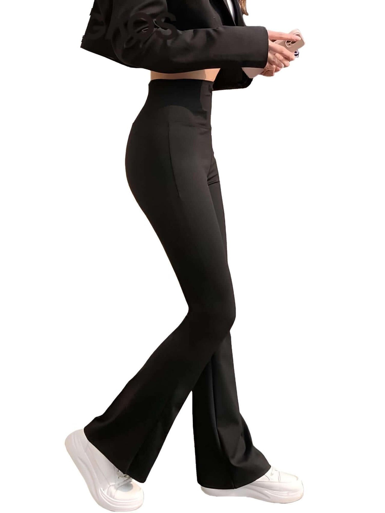 Women's Black Flare Pants -, Pants , Drestiny , Australia, Black, Canada, Casual Pants, FR, L, M, New Zealand, Pants, S, United Kingdom, United States, XL , Drestiny , www.shopdrestiny.com