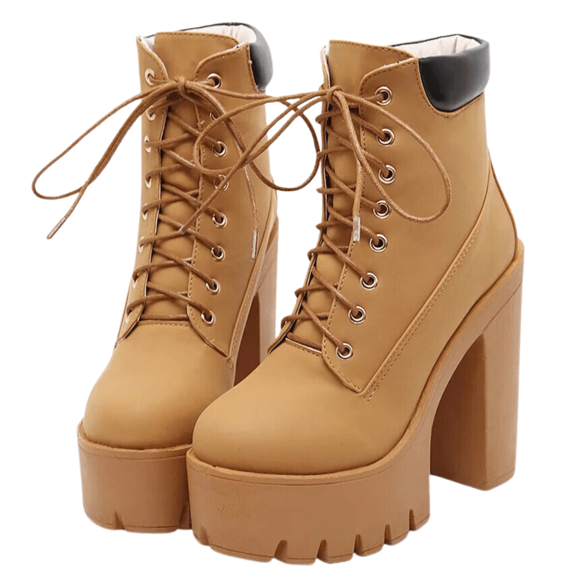 Women's Chunky Heeled Short Boots -, Boots , Drestiny , Ankle Boots, Australia, Boots, Brown, Chocolate, New Zealand, United Kingdom, United States , Drestiny , www.shopdrestiny.com