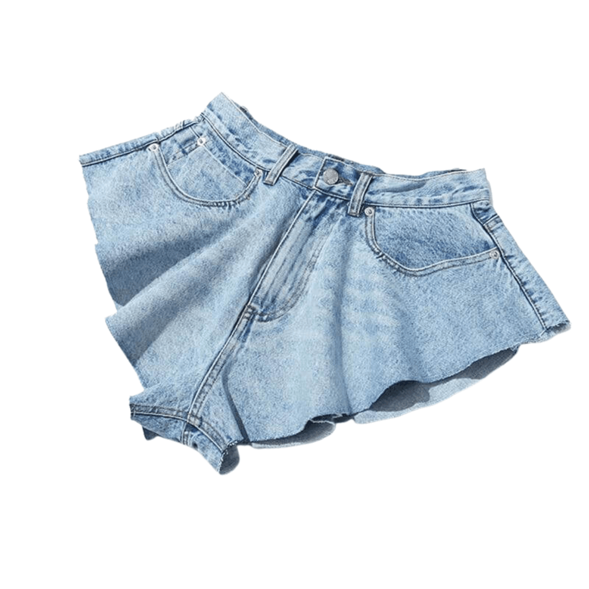 Women's Denim Shorts Skirt -, Skirt Shorts , Drestiny , Australia, Blue, Canada, FR, L, Light Blue, M, New Zealand, S, Shorts, United Kingdom, United States, XL, XS, XXL , Drestiny , www.shopdrestiny.com