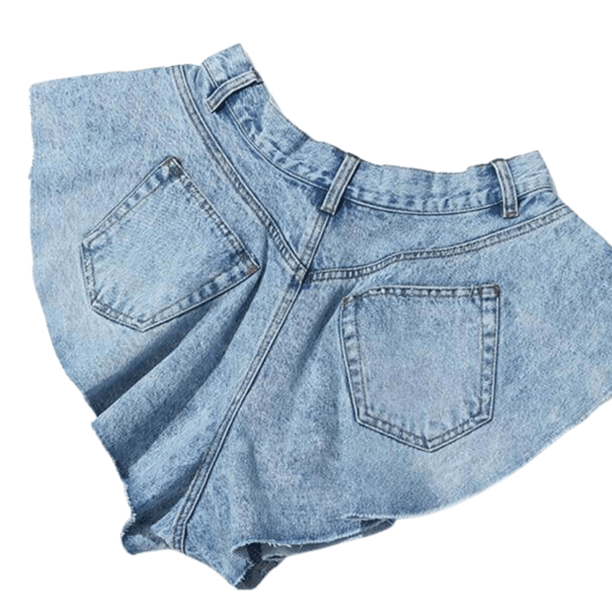 Women's Denim Shorts Skirt -, Skirt Shorts , Drestiny , Australia, Blue, Canada, FR, L, Light Blue, M, New Zealand, S, Shorts, United Kingdom, United States, XL, XS, XXL , Drestiny , www.shopdrestiny.com