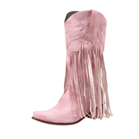 Thumbnail for Women's Embroidered Tassel Mid-Calf Western Boots -, Boots , Drestiny , 10, 10.5, 4, 5, 6, 6.5, 7.5, 8.5, 9, 9.5, Australia, Black, Blue, Boots, Dark Red, Green, Teal, United Kingdom, United States, Wine Red , Drestiny , www.shopdrestiny.com