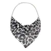 Thumbnail for Women's Fashion Bib Necklace -, Necklace , Drestiny , Australia, Black, Canada, Gender_Women, Gold, Leopard, Necklaces, New Zealand, Silver, United Kingdom, United States , Drestiny , www.shopdrestiny.com