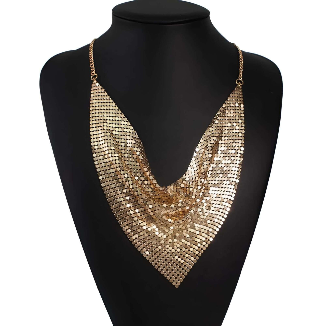 Women's Fashion Bib Necklace -, Necklace , Drestiny , Australia, Black, Canada, Gender_Women, Gold, Leopard, Necklaces, New Zealand, Silver, United Kingdom, United States , Drestiny , www.shopdrestiny.com