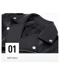 Thumbnail for Women's Fringe Leather Jacket -, Coats , Drestiny , Australia, Black, Canada, Coats, Jackets, L, M, S, United Kingdom, United States, XL, XXL , Drestiny , www.shopdrestiny.com