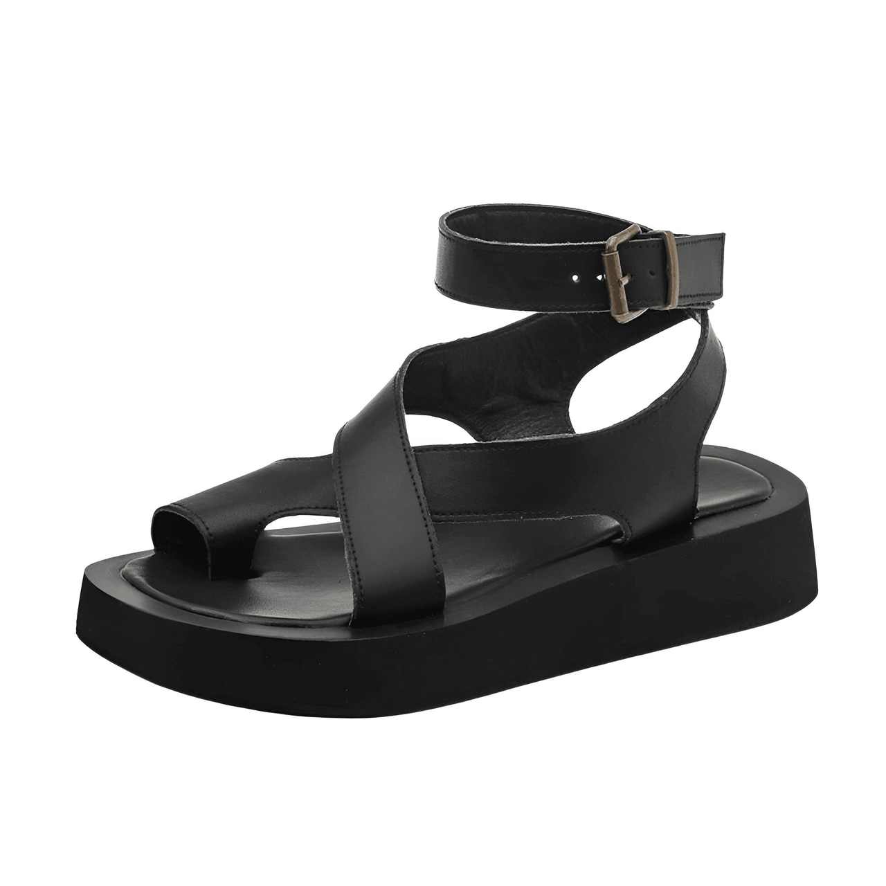 Women's Genuine Leather Sandals -, Sandals , Drestiny , Australia, Black, Brown, Flats, FR, New Zealand, Pink, Sandals, United Kingdom, United States, White , Drestiny , www.shopdrestiny.com