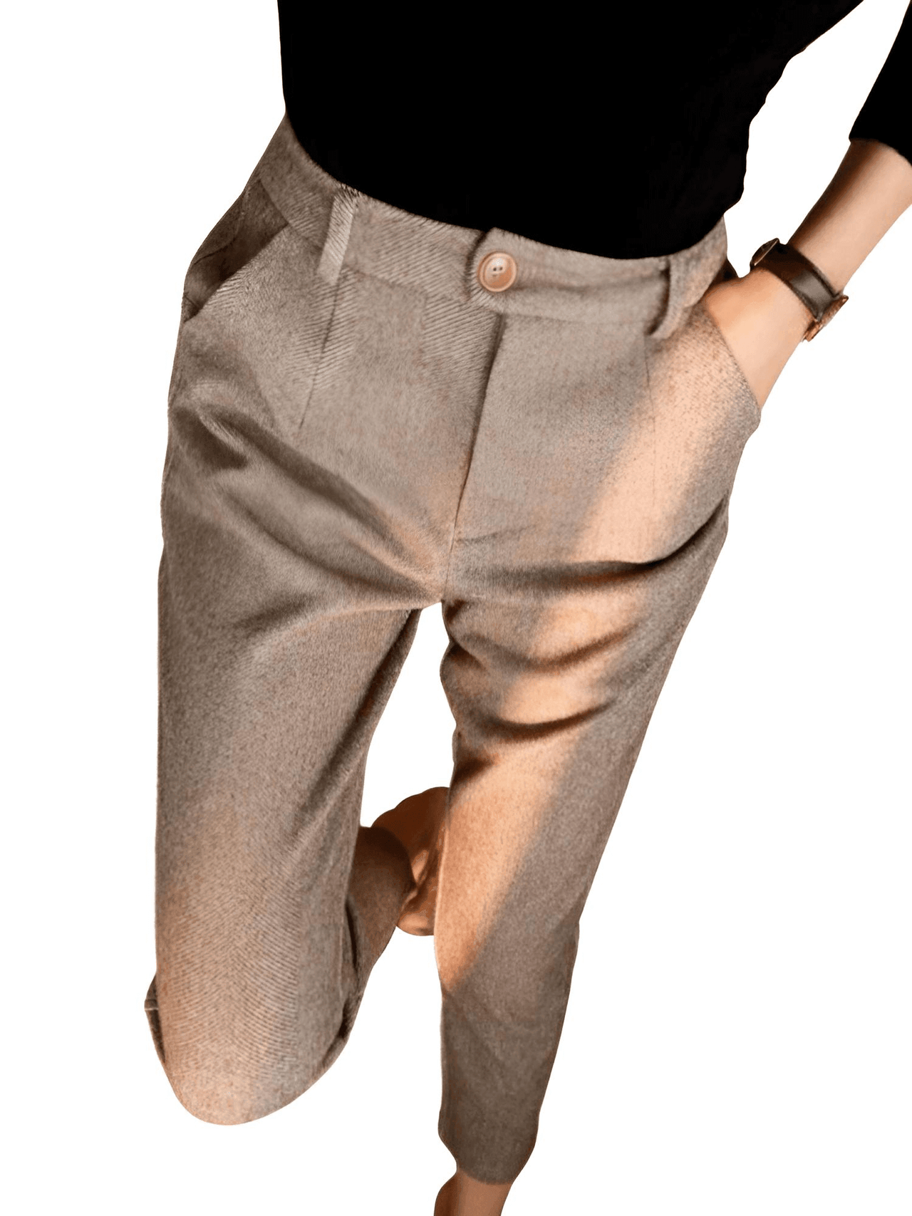 Women's Herringbone Pants -, Trousers , Drestiny , Australia, Beige, Dress Pants, FR, L, M, New Zealand, S, Tan, United Kingdom, United States, XL, XXL, XXXL , Drestiny , www.shopdrestiny.com