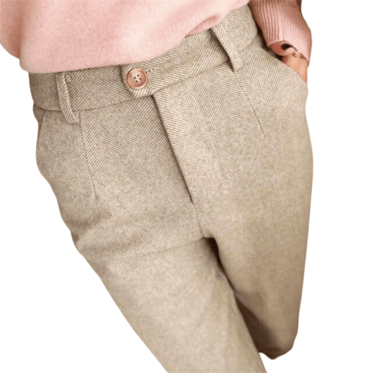 Women's Herringbone Pants -, Trousers , Drestiny , Australia, Beige, Dress Pants, FR, L, M, New Zealand, S, Tan, United Kingdom, United States, XL, XXL, XXXL , Drestiny , www.shopdrestiny.com