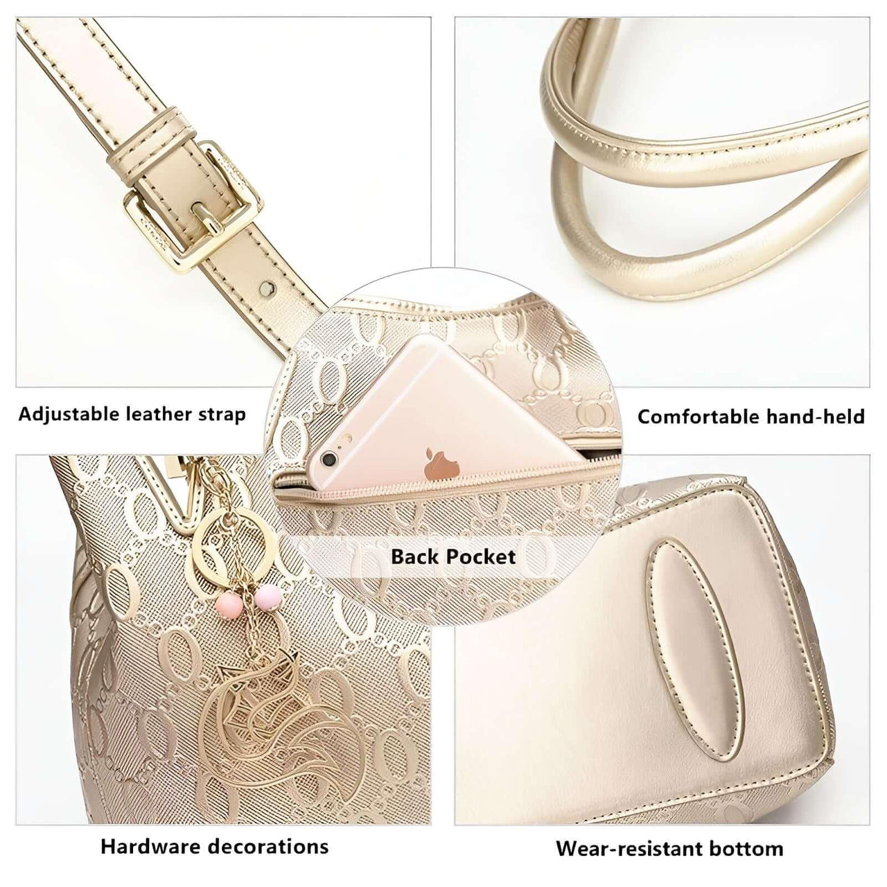 Women's High Fashion All-Match Handbag -, Purses , Drestiny , Australia, Black, Canada, Gold, Handbags, New Zealand, Purses, United Kingdom, United States , Drestiny , www.shopdrestiny.com