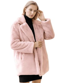 Thumbnail for Women's High Fashion Faux Fur Coat -, Coats , Drestiny , Australia, Black, Blue, Coats, Grey, L, M, Pink, S, United Kingdom, United States, White, XL, XXL, Yellow , Drestiny , www.shopdrestiny.com