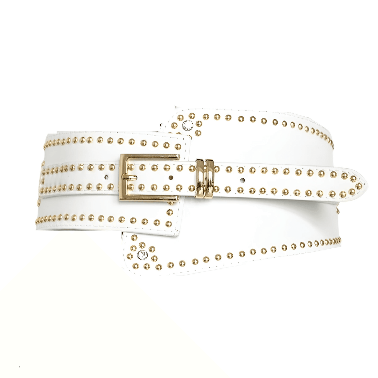 Women's High Fashion Studded Belt -, Studded Belt , Drestiny , Australia, Belts, Black, Canada, FR, Gender_Women, New Zealand, One Size, Red, United Kingdom, United States, White , Drestiny , www.shopdrestiny.com