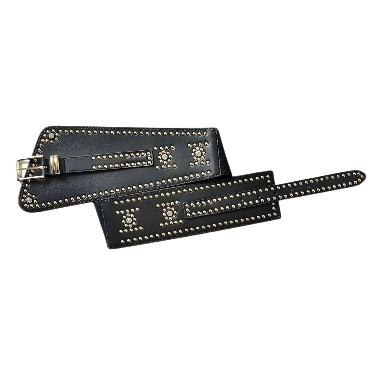 Women's High Fashion Studded Belt -, Studded Belt , Drestiny , Australia, Belts, Black, Canada, FR, Gender_Women, New Zealand, One Size, Red, United Kingdom, United States, White , Drestiny , www.shopdrestiny.com