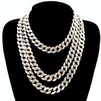 Thumbnail for Women's Iced Out High Fashion Necklace -, Necklaces , Drestiny , Australia, Canada, Chokers, Gender_Women, Gold, Necklaces, New Zealand, Silver, United Kingdom, United States , Drestiny , www.shopdrestiny.com