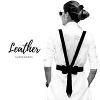 Thumbnail for Women's Leather Suspenders With Bow -, Suspenders , Drestiny , Australia, Belts, Black, Gender_Women, New Zealand, Suspenders, United Kingdom, United States , Drestiny , www.shopdrestiny.com