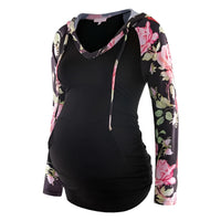 Thumbnail for Women's Maternity Hoodie With Kangaroo Pocket -, Hoodies , Drestiny , Australia, Black, Blue, Burgundy, Casual, Dark Grey, Dark Red, Green, Hoodies, L, M, S, United Kingdom, United States, Wine Red, XL, XXL , Drestiny , www.shopdrestiny.com