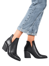 Thumbnail for Women's Mid-Heel Ankle Boots -, Ankle Boots , Drestiny , 10, 11, 12, 5, 6, 7, 8, 9, Ankle Boots, Apricot, Black, Boots, Brown, Heels, Leopard, Off White, United Kingdom, United States, White , Drestiny , www.shopdrestiny.com