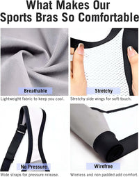 Thumbnail for Women's Moisture-Wicking Bounce Control Sports Bra -, Sports Bra , Drestiny , Australia, Beige, Black, Blue, Canada, Grey, New Zealand, Purple, Sports Bras, United Kingdom, United States, White , Drestiny , www.shopdrestiny.com