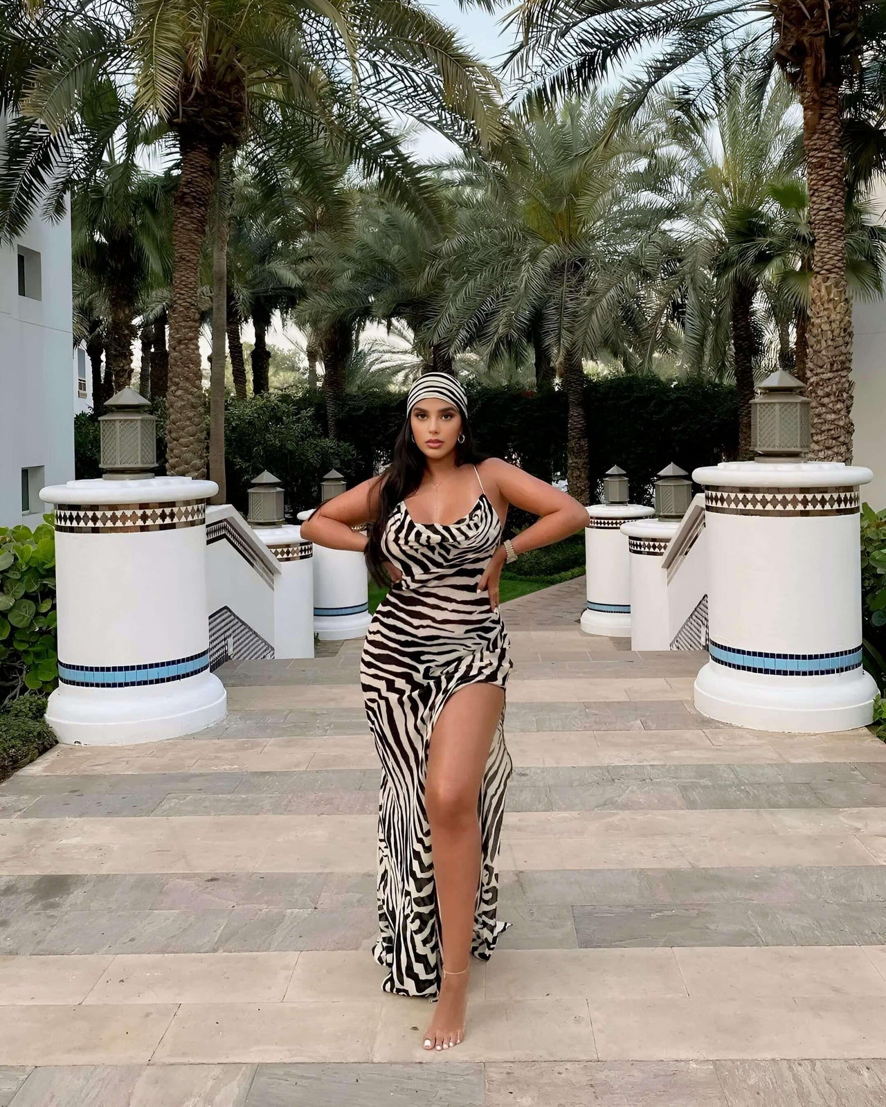 Women's Open Back Zebra Print Beach Dress -, Dress , Drestiny , Australia, Black, Canada, L, M, Maxi Dresses, New Zealand, S, Sleeveless, United Kingdom, United States, White, XL , Drestiny , www.shopdrestiny.com