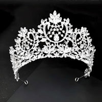 Thumbnail for Women's Opulent Crystal Crowns & Tiaras -, Crowns , Drestiny , Australia, Blue, Canada, Crowns, Gold, Hair Accessories, New Zealand, Silver, Tiaras, United Kingdom, United States, White , Drestiny , www.shopdrestiny.com