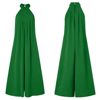 Thumbnail for Women's Wide Leg Jumpsuit Pleated -, Jumpsuit , Drestiny , 4XL, 5XL, Australia, Black, Canada, Green, Jumpsuits, L, M, New Zealand, S, Tan, United Kingdom, United States, White, XL, XXL, XXXL , Drestiny , www.shopdrestiny.com