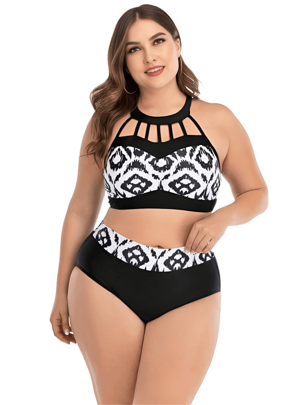 Women's Plus Size Bikini Sets -, Swimwear , Drestiny , 4XL, Australia, Bikinis, Black, Canada, FR, Green, L, New Zealand, United Kingdom, United States, White, XL, XXL, XXXL , Drestiny , www.shopdrestiny.com