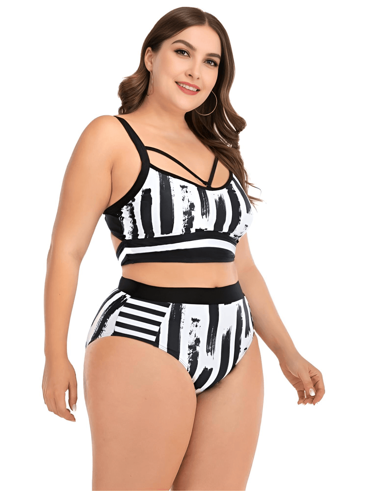 Women's Plus Size Bikini Sets -, Swimwear , Drestiny , 4XL, Australia, Bikinis, Black, Canada, FR, Green, L, New Zealand, United Kingdom, United States, White, XL, XXL, XXXL , Drestiny , www.shopdrestiny.com