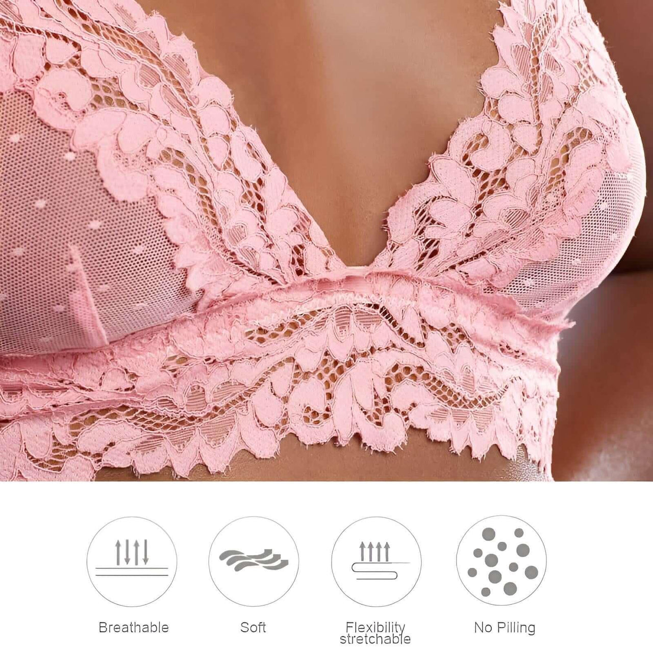 Women's Sexy Wireless Lace Bra -, Bras , Drestiny , Australia, Black, Blue, Bras, Canada, Gender_Women, L, M, New Zealand, Pink, Purple, S, United Kingdom, United States, White, XL , Drestiny , www.shopdrestiny.com