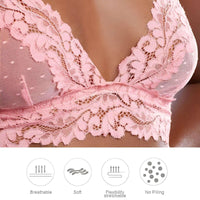 Thumbnail for Women's Sexy Wireless Lace Bra -, Bras , Drestiny , Australia, Black, Blue, Bras, Canada, Gender_Women, L, M, New Zealand, Pink, Purple, S, United Kingdom, United States, White, XL , Drestiny , www.shopdrestiny.com