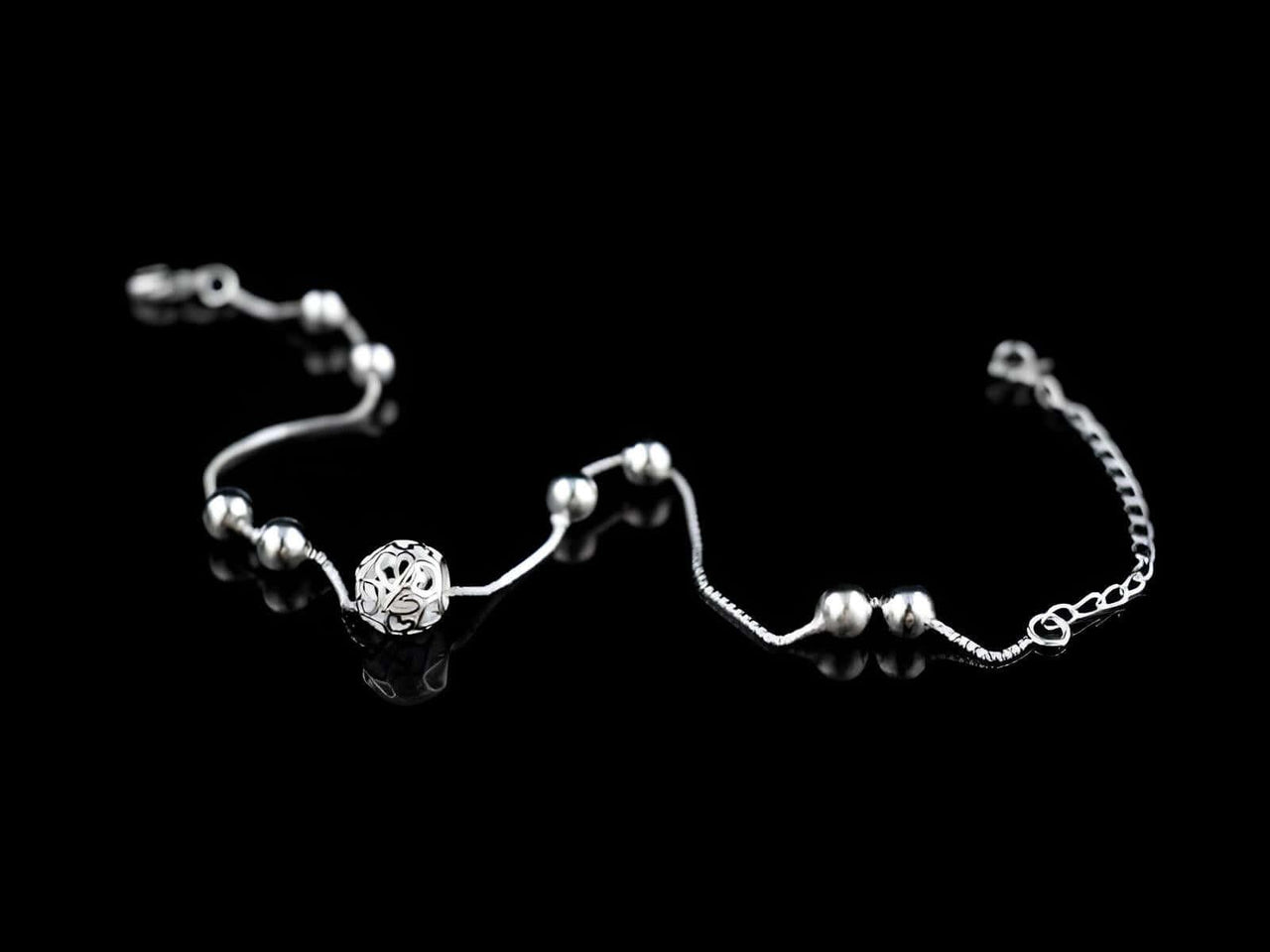 Women's Sterling Silver Anklet Chain -, Anklet , Drestiny , Anklets, Australia, Bracelets, Canada, FR, Gender_Women, New Zealand, Silver, United Kingdom, United States , Drestiny , www.shopdrestiny.com