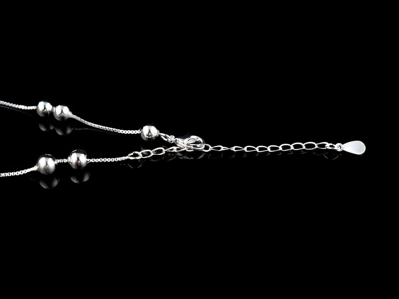 Women's Sterling Silver Anklet Chain -, Anklet , Drestiny , Anklets, Australia, Bracelets, Canada, FR, Gender_Women, New Zealand, Silver, United Kingdom, United States , Drestiny , www.shopdrestiny.com