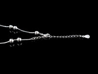 Thumbnail for Women's Sterling Silver Anklet Chain -, Anklet , Drestiny , Anklets, Australia, Bracelets, Canada, FR, Gender_Women, New Zealand, Silver, United Kingdom, United States , Drestiny , www.shopdrestiny.com