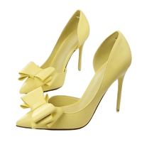 Thumbnail for Women's Sweet Butterfly-Knot High Heels -, Heels , Drestiny , Australia, Black, Canada, Grey, Heels, Light Blue, New Zealand, Pink, Pumps, Red, United Kingdom, United States, White, Yellow , Drestiny , www.shopdrestiny.com