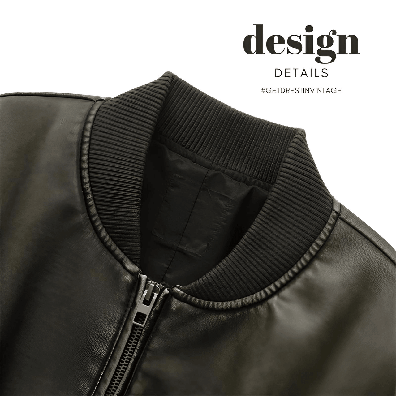 Women's Vintage Imitation Leather Bomber Jacket -, Jackets , Drestiny , Australia, Black, Jackets, L, M, New Zealand, S, United Kingdom, United States, XL, XS , Drestiny , www.shopdrestiny.com