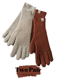 Thumbnail for Shop Now & Get Free Shipping + We'll Pay The Tax! These elegant touchscreen gloves are great for using touch screens and for cold weather. Stylish and warm.