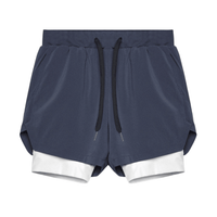 Thumbnail for Men's Double-Deck Sport Shorts -, Shorts , Drestiny , Australia, Black, Brown, Canada, Dark Blue, Dark Grey, Gender_Men, Khaki, L, M, Navy, New Zealand, S, Shorts, United Kingdom, United States, White, XL, XXL , Drestiny , www.shopdrestiny.com