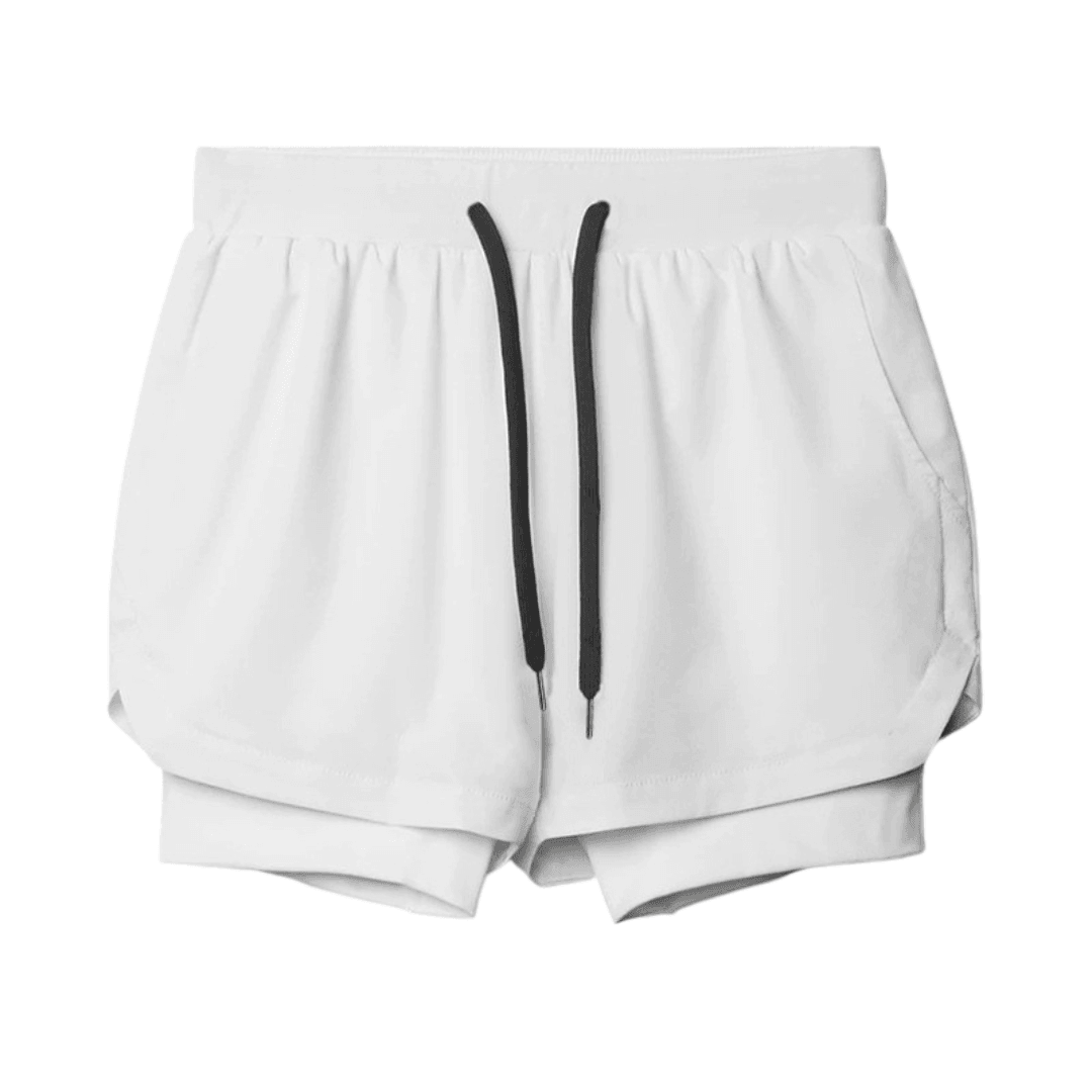 Men's Double-Deck Sport Shorts -, Shorts , Drestiny , Australia, Black, Brown, Canada, Dark Blue, Dark Grey, Gender_Men, Khaki, L, M, Navy, New Zealand, S, Shorts, United Kingdom, United States, White, XL, XXL , Drestiny , www.shopdrestiny.com