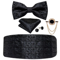 Thumbnail for Men's Cummerbunds Bow Tie Brooch Set -, Neckties , Drestiny , Australia, Bow Ties, Canada, Cufflinks, Lapel Pins, New Zealand, Pocket Squares, Sets, Tie Sets, United Kingdom, United States , Drestiny , www.shopdrestiny.com