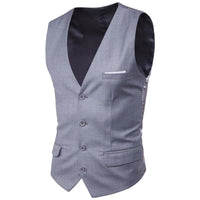 Thumbnail for Slim Fit Sleeveless Suit Vest -, Vests , Drestiny , 4XL, 5XL, 6XL, Australia, Black, Canada, Dark Blue, Dark Grey, Dodger Blue, FR, L, Light Blue, Light Grey, M, Medium Violet Red, Navy, New Zealand, Purple, Red, S, United Kingdom, United States, Vests, XL, XXL, XXXL , Drestiny , www.shopdrestiny.com