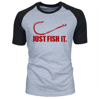 Thumbnail for Men's Just Fish It T-Shirt -, T-Shirts , Drestiny , Australia, Black, Canada, Casual Shirts, FR, Gender_Men, Green, Grey, L, M, New Zealand, Red, S, Short Sleeves, T-Shirts, United Kingdom, United States, White, XL, XXL , Drestiny , www.shopdrestiny.com