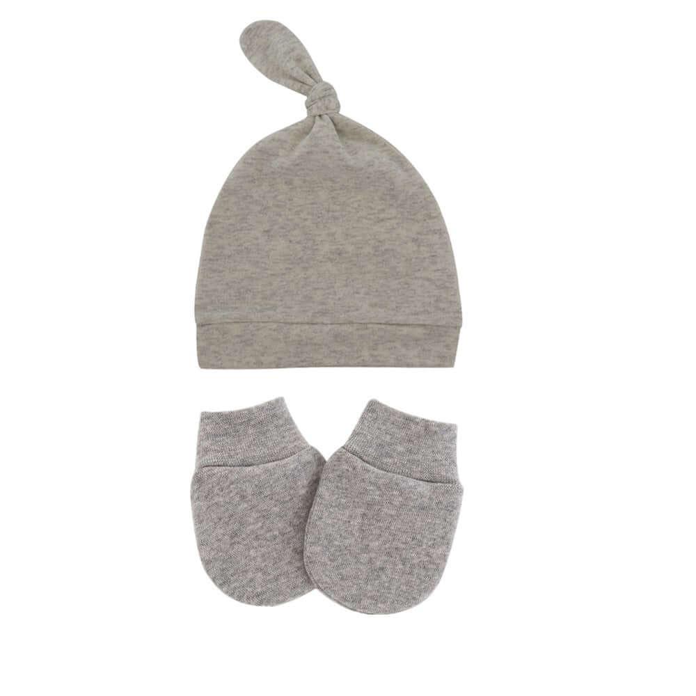 Anti Scratching Cotton Mittens + Hat Set -, Baby & Toddler Gloves & Mittens , Drestiny , Australia, Black, Boys, Brown, Canada, Dark Blue, Dark Grey, Girls, Grey, Hats, Mittens, Navy, New Zealand, Pink, Red, Sets, United Kingdom, United States, White , Drestiny , www.shopdrestiny.com