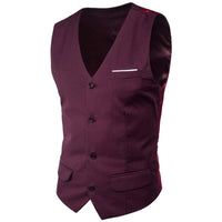 Thumbnail for Slim Fit Sleeveless Suit Vest -, Vests , Drestiny , 4XL, 5XL, 6XL, Australia, Black, Canada, Dark Blue, Dark Grey, Dodger Blue, FR, L, Light Blue, Light Grey, M, Medium Violet Red, Navy, New Zealand, Purple, Red, S, United Kingdom, United States, Vests, XL, XXL, XXXL , Drestiny , www.shopdrestiny.com