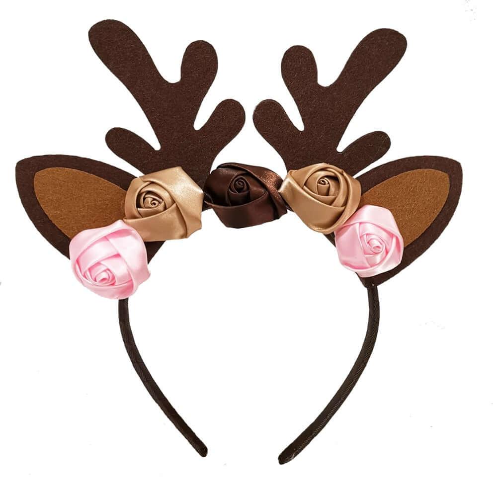 Girls Reindeer Tutu Skirt + Headband -, Sets , Drestiny , 10T, 11T, 12M, 12T, 13T, 14T, 18M, 2T, 3M, 3T, 4T, 5T, 6M, 6T, 7T, 8T, 9M, 9T, Australia, Canada, Girls, New Zealand, Skirt Sets, TD, United Kingdom, United States , Drestiny , www.shopdrestiny.com