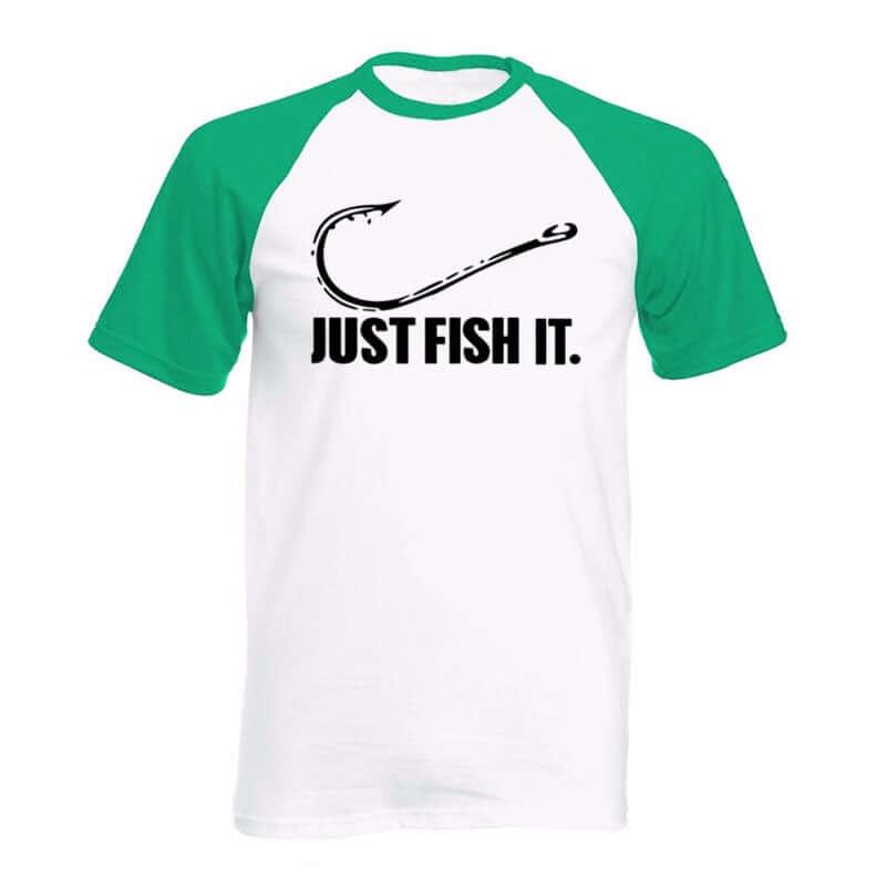 Men's Just Fish It T-Shirt -, T-Shirts , Drestiny , Australia, Black, Canada, Casual Shirts, FR, Gender_Men, Green, Grey, L, M, New Zealand, Red, S, Short Sleeves, T-Shirts, United Kingdom, United States, White, XL, XXL , Drestiny , www.shopdrestiny.com