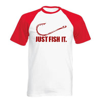 Thumbnail for Men's Just Fish It T-Shirt -, T-Shirts , Drestiny , Australia, Black, Canada, Casual Shirts, FR, Gender_Men, Green, Grey, L, M, New Zealand, Red, S, Short Sleeves, T-Shirts, United Kingdom, United States, White, XL, XXL , Drestiny , www.shopdrestiny.com