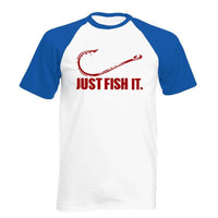 Thumbnail for Men's Just Fish It T-Shirt -, T-Shirts , Drestiny , Australia, Black, Canada, Casual Shirts, FR, Gender_Men, Green, Grey, L, M, New Zealand, Red, S, Short Sleeves, T-Shirts, United Kingdom, United States, White, XL, XXL , Drestiny , www.shopdrestiny.com