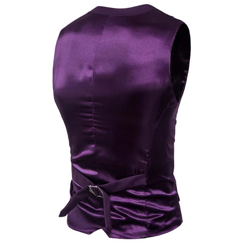 Slim Fit Sleeveless Suit Vest -, Vests , Drestiny , 4XL, 5XL, 6XL, Australia, Black, Canada, Dark Blue, Dark Grey, Dodger Blue, FR, L, Light Blue, Light Grey, M, Medium Violet Red, Navy, New Zealand, Purple, Red, S, United Kingdom, United States, Vests, XL, XXL, XXXL , Drestiny , www.shopdrestiny.com