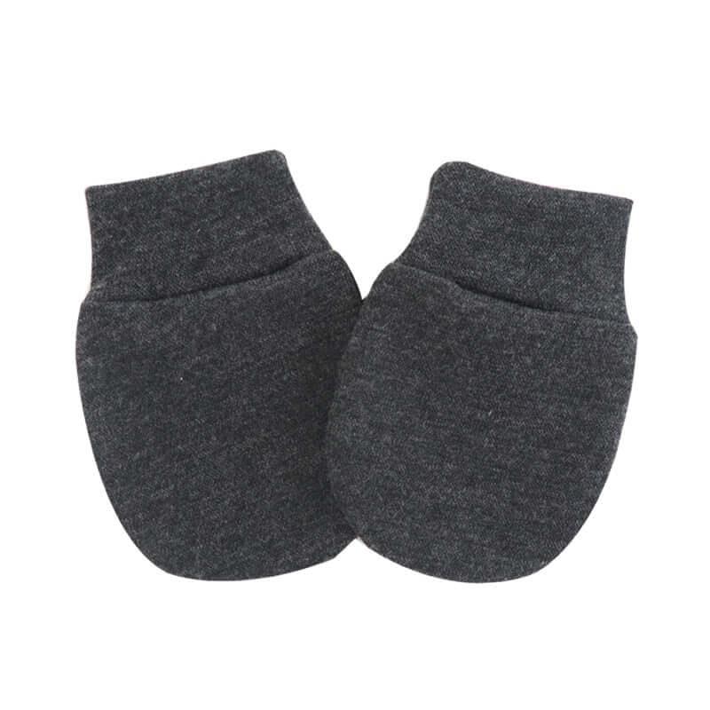 Anti Scratching Cotton Mittens + Hat Set -, Baby & Toddler Gloves & Mittens , Drestiny , Australia, Black, Boys, Brown, Canada, Dark Blue, Dark Grey, Girls, Grey, Hats, Mittens, Navy, New Zealand, Pink, Red, Sets, United Kingdom, United States, White , Drestiny , www.shopdrestiny.com